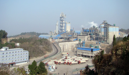 Xingchuancheng Cement Plant in Zizhong, Sichuan Province